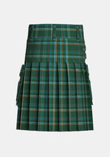 Utility_Heartfelt_Welcome_Tartan_14611_kilt_back_image_with_pleated_design_and_adjustable_buckles_for_men