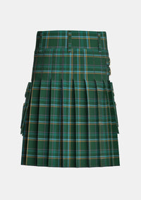 Utility_Heartfelt_Welcome_Tartan_14611_kilt_back_image_with_pleated_design_and_adjustable_buckles_for_men