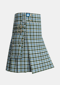 Utility_Henderson_Dress_1_Tartan_2549_kilt_side_image_with_pleated_design_and_adjustable_buckles_for_men