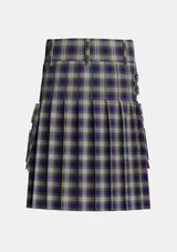 Utility_Highfield_Dress_Tartan_4183_kilt_back_image_with_pleated_design_and_adjustable_buckles_for_men