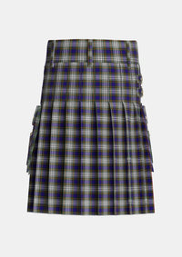 Utility_Highfield_Dress_Tartan_4183_kilt_back_image_with_pleated_design_and_adjustable_buckles_for_men