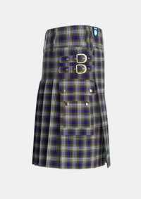 Utility_Highfield_Dress_Tartan_4183_kilt_right_image_with_pleated_design_and_adjustable_buckles_for_men