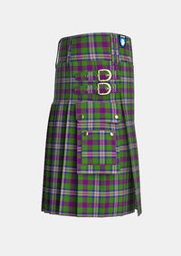 Utility_Hobbs_Tartan_13241_kilt_right_image_with_pleated_design_and_adjustable_buckles_for_men