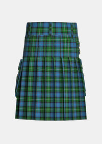 Utility_Hogg_Dress_Tartan_10079_kilt_back_image_with_pleated_design_and_adjustable_buckles_for_men
