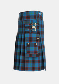 Utility_Home_Clans_Originaux_Tartan_128_kilt_right_image_with_pleated_design_and_adjustable_buckles_for_men