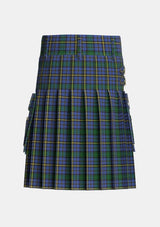 Utility_Hope_Vere_Weir_2_Tartan_780_kilt_back_image_with_pleated_design_and_adjustable_buckles_for_men