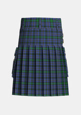 Utility_Hope_Vere_Weir_Modern_Tartan_759_kilt_back_image_with_pleated_design_and_adjustable_buckles_for_men