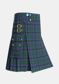 Utility_Hope_Vere_Weir_Modern_Tartan_759_kilt_side_image_with_pleated_design_and_adjustable_buckles_for_men