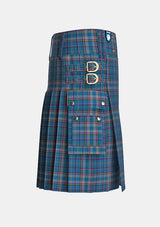 Utility_International_Weavers_Tartan_13739_kilt_right_image_with_pleated_design_and_adjustable_buckles_for_men