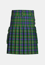 Utility_Jones_tartan_2476_kilt_back_image_with_pleated_design_and_adjustable_buckles_for_men