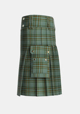 Utility_Kelly_Dress_Tartan_6394_kilt_left_image_with_pleated_design_and_adjustable_buckles_for_men