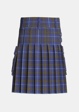 Utility_Knox_2_Tartan_5711_kilt_back_image_with_pleated_design_and_adjustable_buckles_for_men