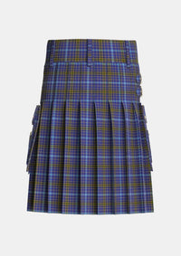 Utility_Knox_2_Tartan_5711_kilt_back_image_with_pleated_design_and_adjustable_buckles_for_men