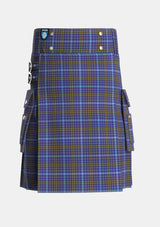 Utility_Knox_2_Tartan_5711_kilt_front_image_with_pleated_design_and_adjustable_buckles_for_men