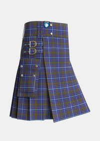 Utility_Knox_2_Tartan_5711_kilt_side_image_with_pleated_design_and_adjustable_buckles_for_men