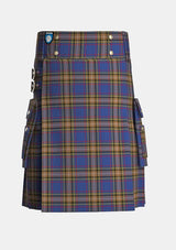 Utility_Lady_Diana_Plaid_Tartan_484_kilt_front_image_with_pleated_design_and_adjustable_buckles_for_men