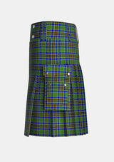 Utility_Liverpool_Plains_Tartan_11768_kilt_left_image_with_pleated_design_and_adjustable_buckles_for_men