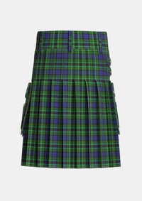 Utility_Lloyd_of_Dolobran_Personal_Tartan_1970_kilt_back_image_with_pleated_design_and_adjustable_buckles_for_men