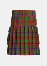Utility_Lumsden_Tartan_6023_kilt_back_image_with_pleated_design_and_adjustable_buckles_for_men