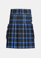 Utility_Lynn_Personal_Tartan_5933_kilt_back_image_with_pleated_design_and_adjustable_buckles_for_men