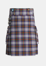 Utility_MacBeth_Dress_Tartan_3319_kilt_front_image_with_pleated_design_and_adjustable_buckles_for_men