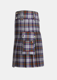 Utility_MacBeth_Dress_Tartan_3319_kilt_left_image_with_pleated_design_and_adjustable_buckles_for_men