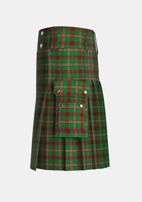 Utility_MacCall_Tartan_2238_kilt_left_image_with_pleated_design_and_adjustable_buckles_for_men