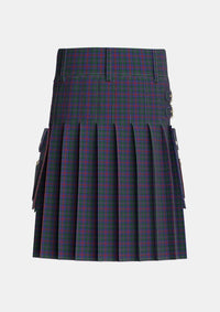 Utility_MacCaughan_or_MacEachain_Personal_Tartan_169_kilt_back_image_with_pleated_design_and_adjustable_buckles_for_men