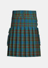 Utility_MacConnell_Tartan_141_kilt_back_image_with_pleated_design_and_adjustable_buckles_for_men