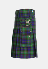 Utility_MacCraig_Tartan_3337_kilt_right_image_with_pleated_design_and_adjustable_buckles_for_men