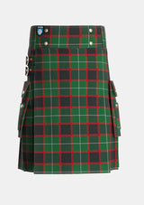 Utility_MacDiarmid_2_Tartan_1181_kilt_front_image_with_pleated_design_and_adjustable_buckles_for_men