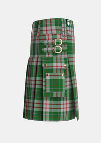Utility_MacDiarmid_Dress_Tartan_1486_kilt_right_image_with_pleated_design_and_adjustable_buckles_for_men