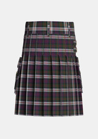 Utility_MacDonald_Dress_2_Tartan_1997_kilt_back_image_with_pleated_design_and_adjustable_buckles_for_men