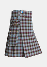 Utility_MacDonald_Dress_3_Tartan_2001_kilt_side_image_with_pleated_design_and_adjustable_buckles_for_men