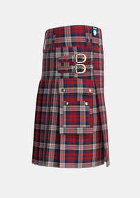 Utility_MacDonald_Dress_Irish_Tartan_3272_kilt_right_image_with_pleated_design_and_adjustable_buckles_for_men