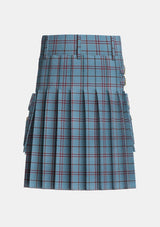 Utility_MacDonald_from_Rawtenstall_Personal_Tartan_2975_kilt_back_image_with_pleated_design_and_adjustable_buckles_for_men