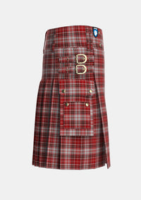 Utility_MacDougal_Dress_Tartan_6433_kilt_right_image_with_pleated_design_and_adjustable_buckles_for_men