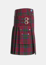 Utility_MacDougall_1880_2_Tartan_6301_kilt_right_image_with_pleated_design_and_adjustable_buckles_for_men