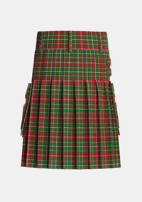 Utility_MacDougall_2005_Tartan_6634_kilt_back_image_with_pleated_design_and_adjustable_buckles_for_men