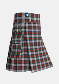 Utility_MacDuff_Dress_5_Tartan_1601_kilt_side_image_with_pleated_design_and_adjustable_buckles_for_men