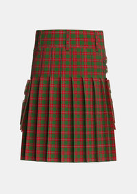 Utility_MacGregor_of_Balquidder_Tartan_988_kilt_back_image_with_pleated_design_and_adjustable_buckles_for_men