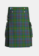 Utility_MacHardy_Tartan_514_kilt_front_image_with_pleated_design_and_adjustable_buckles_for_men