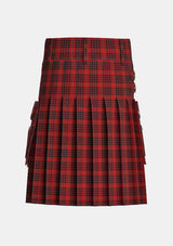 Utility_MacKeane_Tartan_1608_kilt_back_image_with_pleated_design_and_adjustable_buckles_for_men