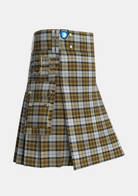 Utility_MacKellar_Dress_Tartan_926_kilt_side_image_with_pleated_design_and_adjustable_buckles_for_men