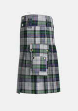 Utility_MacKenzie_Dress_3_Tartan_1786_kilt_left_image_with_pleated_design_and_adjustable_buckles_for_men