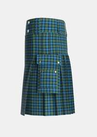 Utility_MacKirdy_Tartan_1092_kilt_left_image_with_pleated_design_and_adjustable_buckles_for_men