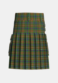 Utility_MacLean_of_Kingairloch_Personal_Tartan_61_kilt_back_image_with_pleated_design_and_adjustable_buckles_for_men