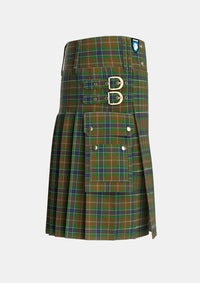 Utility_MacLean_of_Kingairloch_Personal_Tartan_61_kilt_right_image_with_pleated_design_and_adjustable_buckles_for_men