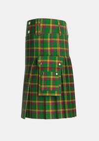 Utility_MacMillan_Anc_Clans_Originaux_Tartan_6302_kilt_left_image_with_pleated_design_and_adjustable_buckles_for_men