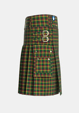 Utility_MacMillan_Ancient_Tartan_2025_kilt_right_image_with_pleated_design_and_adjustable_buckles_for_men